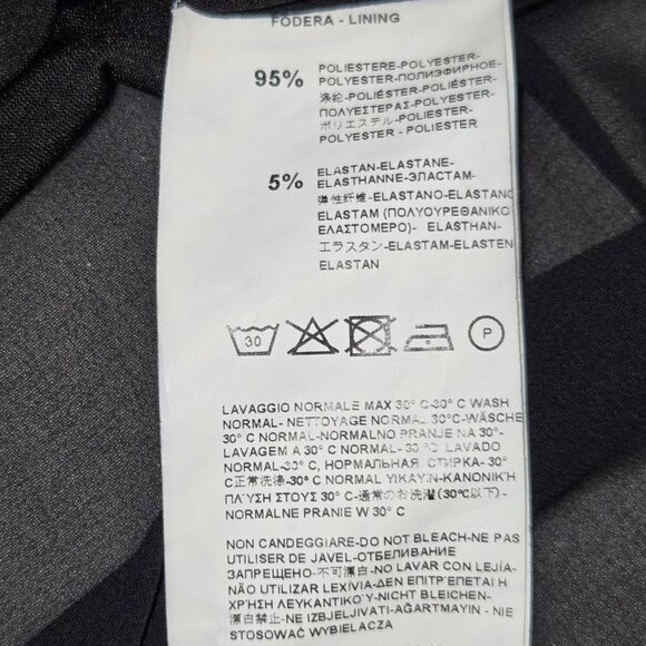 Rinascimento Boho Style Dress with Bell Sleeves Black, size M NWT - Picture 15 of 16